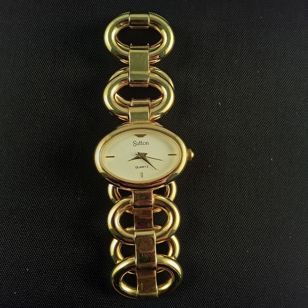 Sulton Goldtone Watch